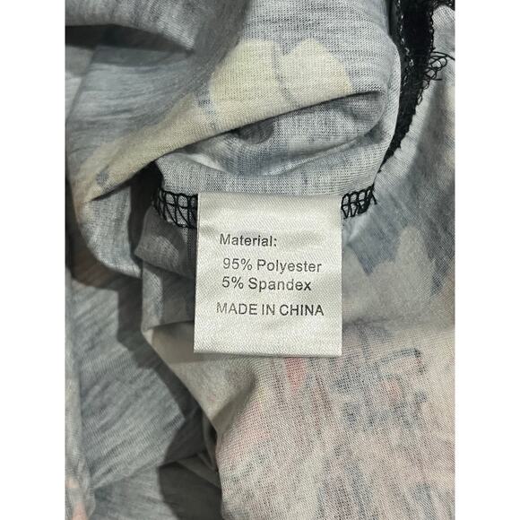 Simier Fariry Women's Modest Stretch Adjustable Waist Blouson Crew Neck SIZE L - Picture 6 of 6